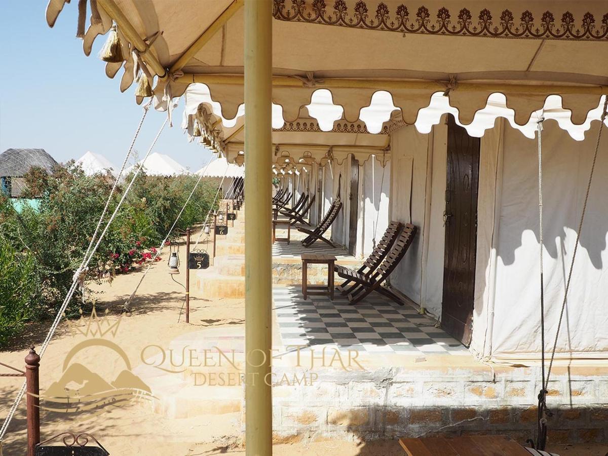 فندق Queen Of Thar Desert Camp Sām المظهر الخارجي الصورة