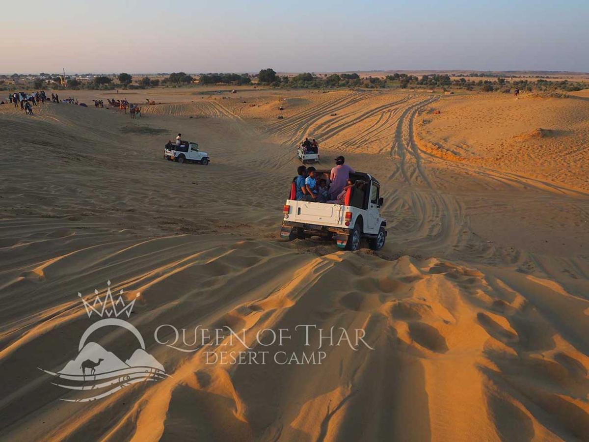 فندق Queen Of Thar Desert Camp Sām المظهر الخارجي الصورة