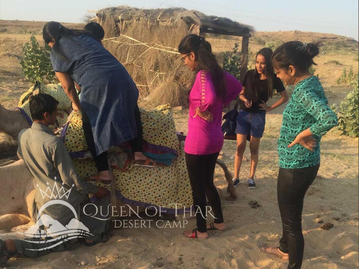 فندق Queen Of Thar Desert Camp Sām المظهر الخارجي الصورة