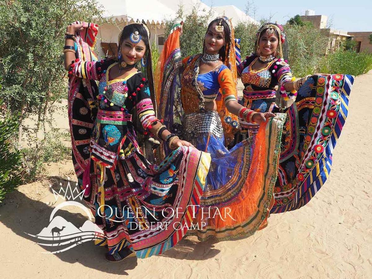 فندق Queen Of Thar Desert Camp Sām المظهر الخارجي الصورة