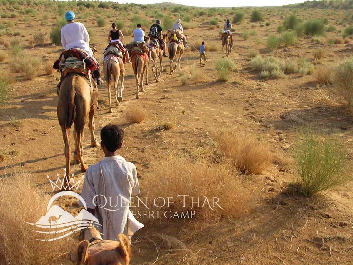 فندق Queen Of Thar Desert Camp Sām المظهر الخارجي الصورة