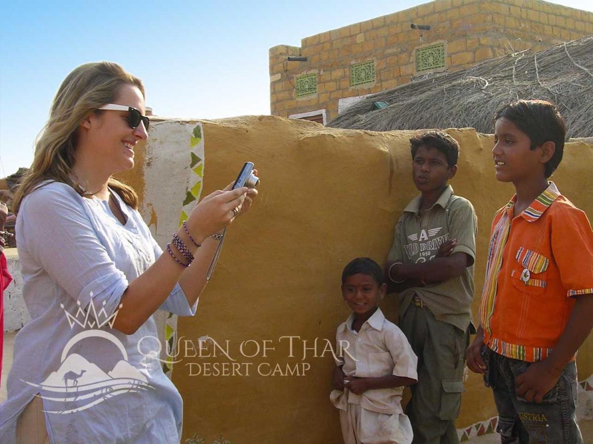 فندق Queen Of Thar Desert Camp Sām المظهر الخارجي الصورة