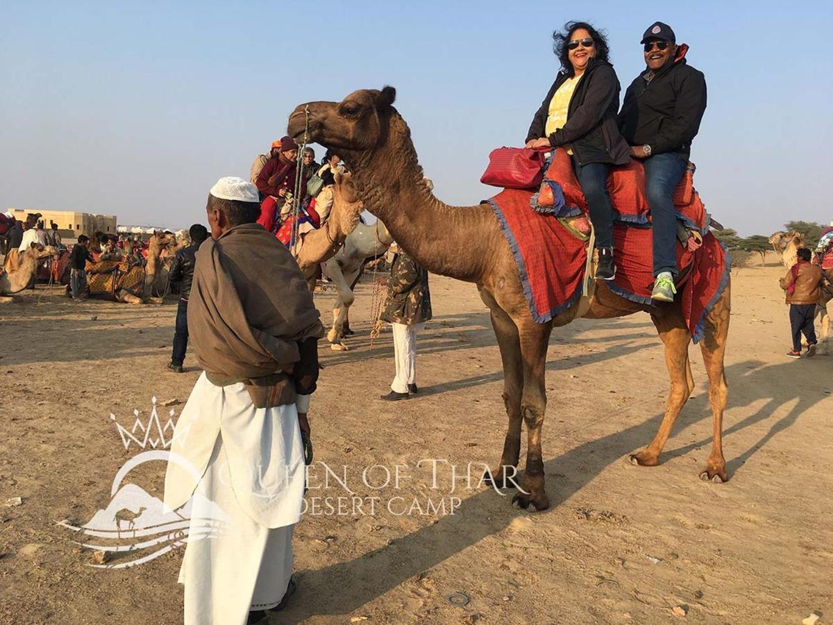 فندق Queen Of Thar Desert Camp Sām المظهر الخارجي الصورة